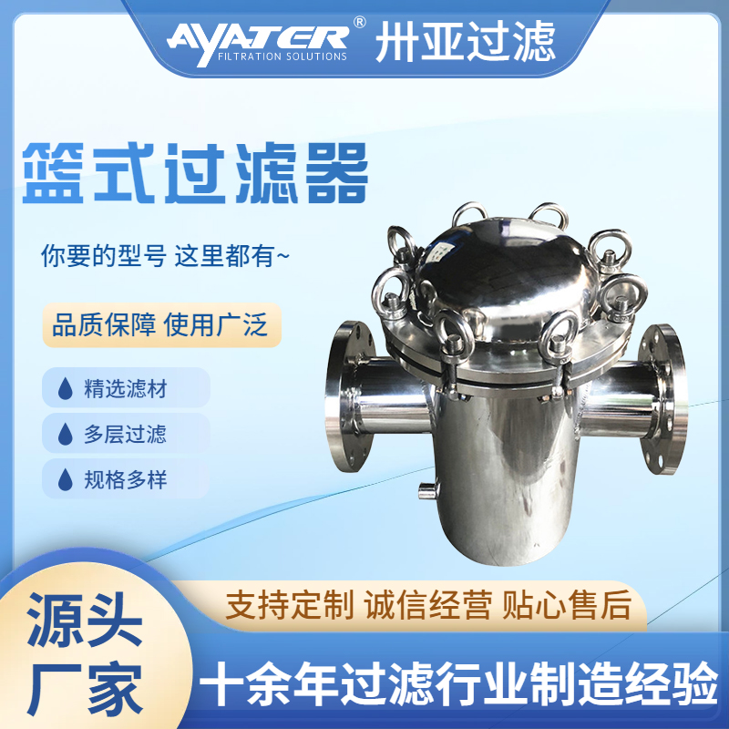 深入了解篮式过滤器的特性与选型要点